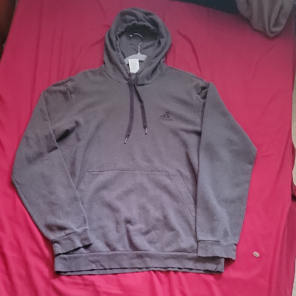Adidas Grey Men's Hoodie